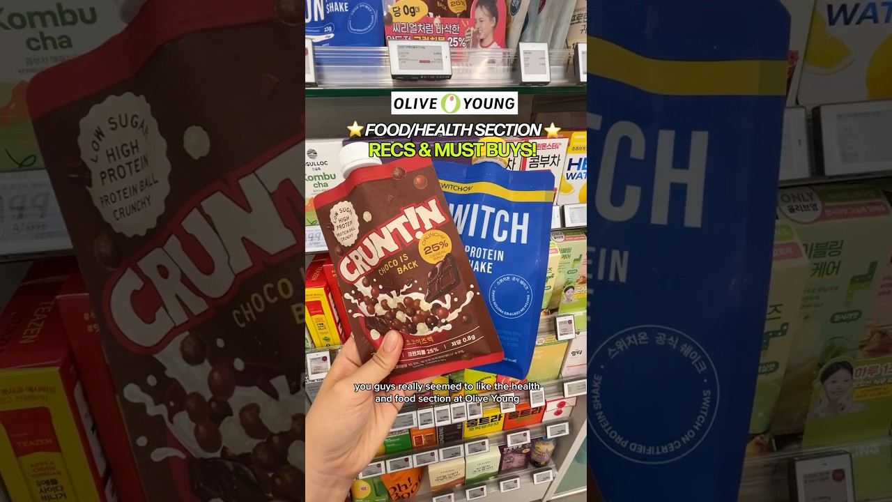 Must BUY Health & Food at OLIVE YOUNG!🔥