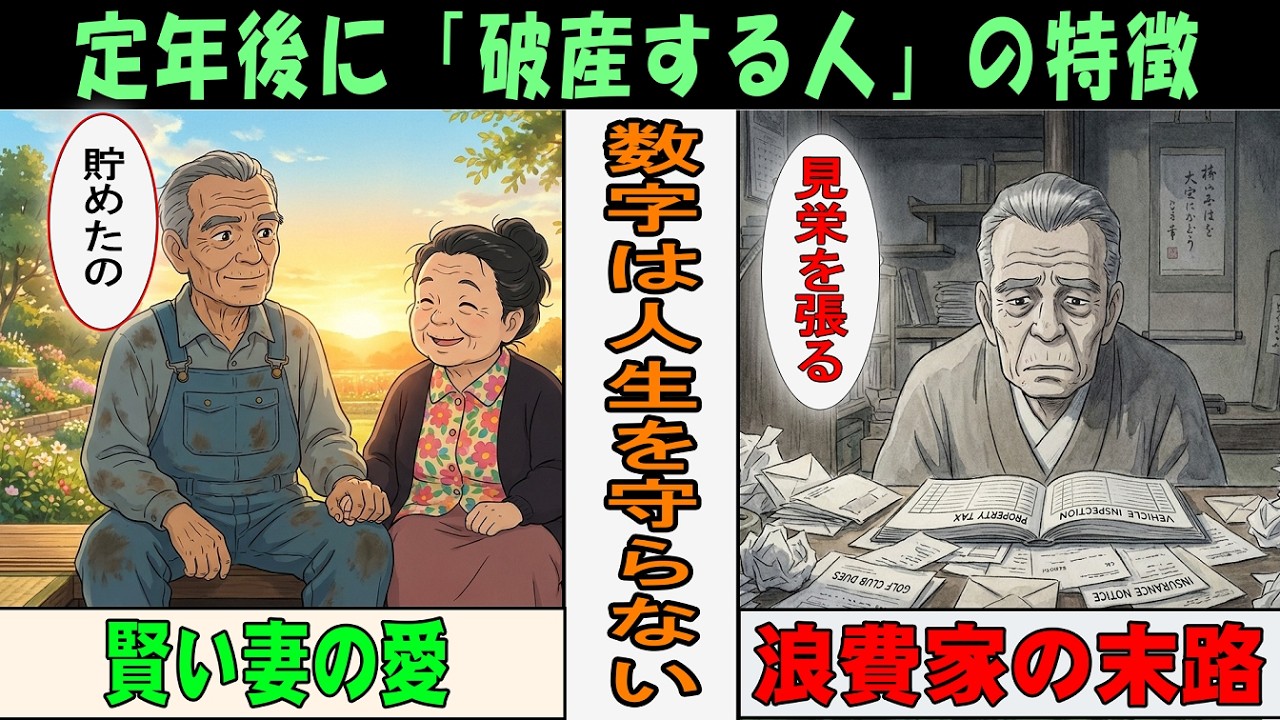 【漫画】退職金2200万円あるから余裕？半年で500万溶かした元部長の誤算。「税金」と「見栄」で破綻する定年後スタートダッシュの恐怖