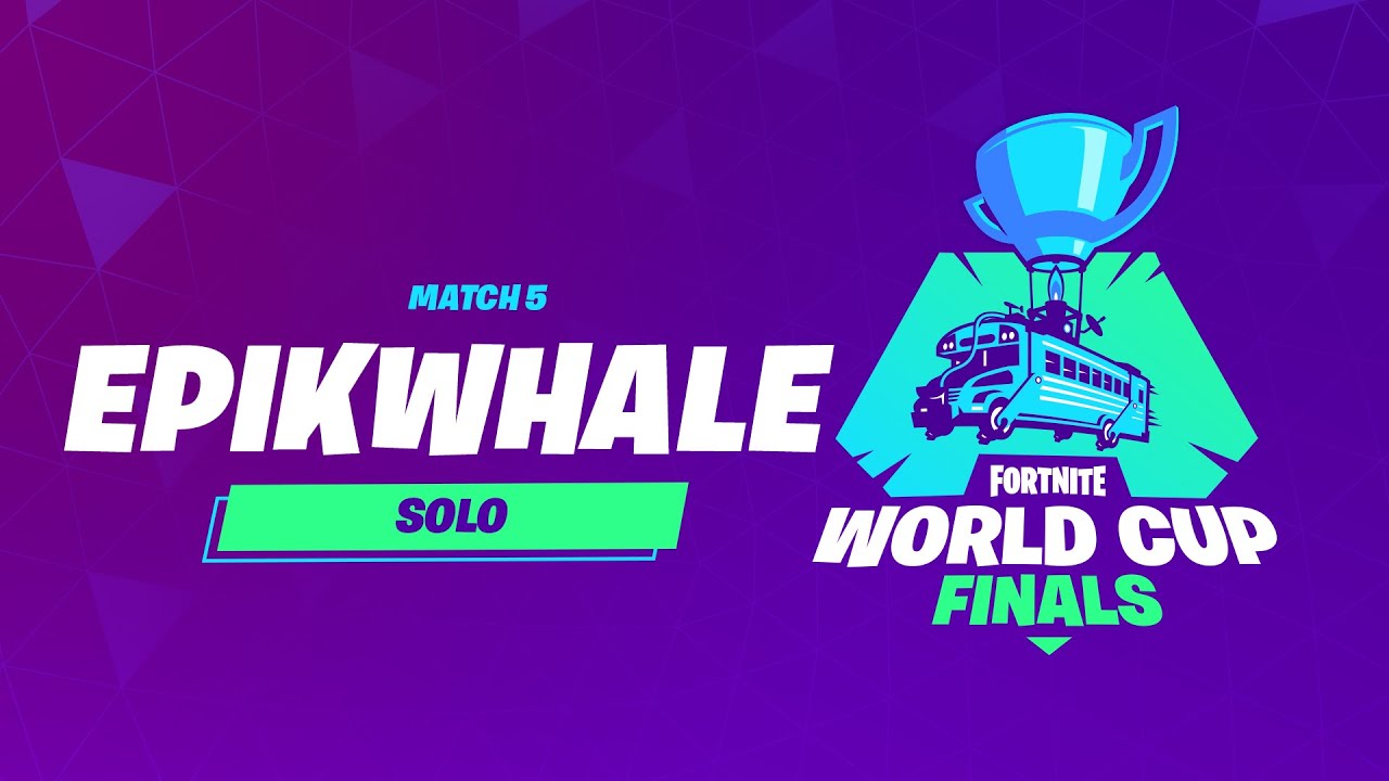 Fortnite World Cup Solo - EpikWhale - Match 5 - Video found by iFireMonkey.
Video uploaded to UnlistedVideos by The Fearful Dude.
