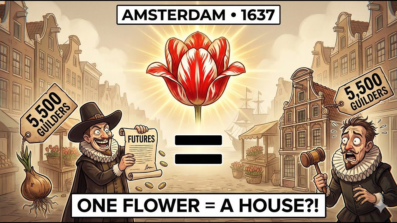 The Tulip Mania Bubble: The Most Insane Economic Crisis Ever