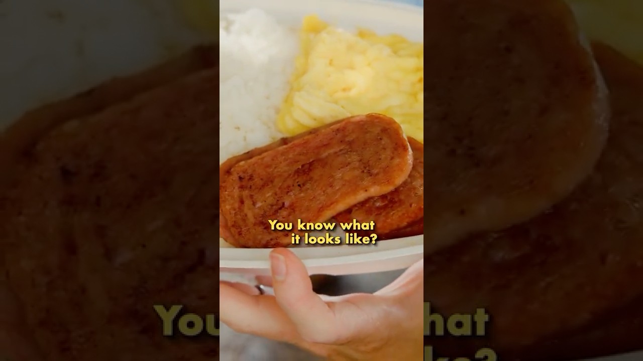 Two Brits try Hawaiian McDonald's Spam!