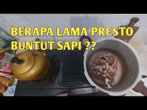 Masak Daging Sapi Di Presto Berapa Menit
