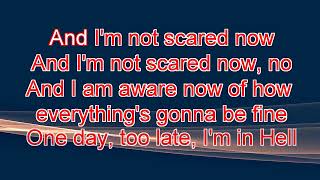 Seether - Fine Again (Live) (karaoke).  (by request)