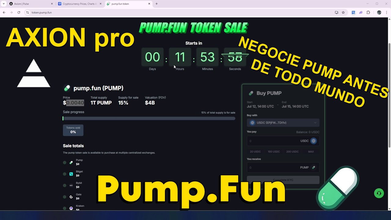 Moeda oficial da Pump fun, Veja como negociar antes de todo mundo usando este macete!