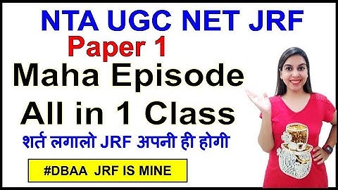 Paper 1 Maha Episode All in 1 Class | शर्त लगालो JRF अपनी ही होगी | By Navdeep Kaur