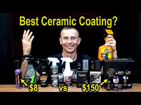 Best Ceramic Coating? $8 vs $120? Let’s Find Out!