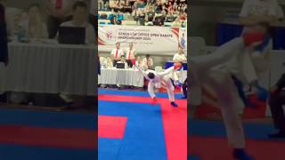 Amazing Spinning Kick Ura Mawashi Geri #Karate #UraMawashi #Kumite #MartialArts #KarateTraining