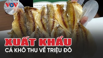 Việt Nam thu hàng chục triệu đô từ xuất khẩu cá biển khô