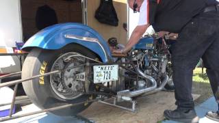 Mark Simiola and His 1969 Nitro Ironhead Harley Dragster