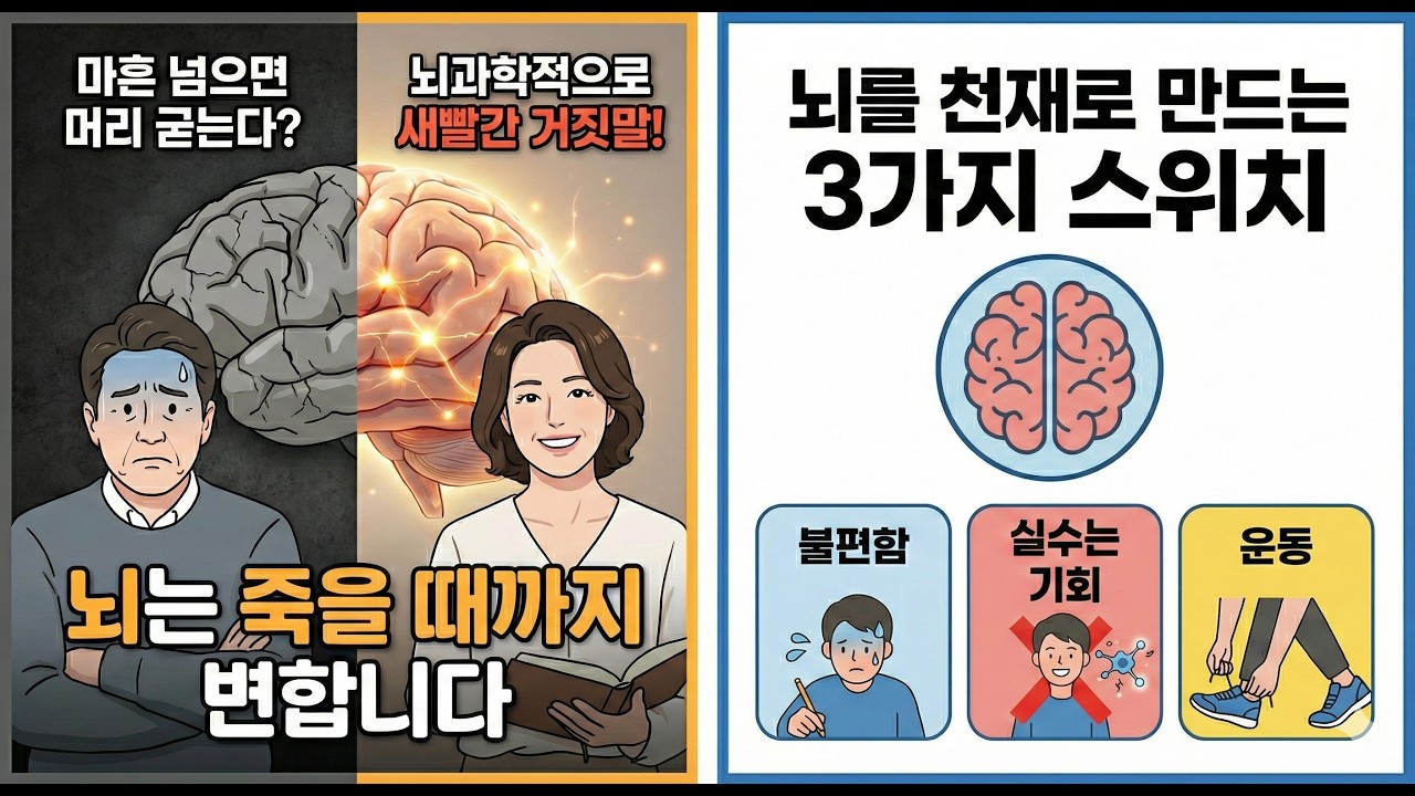 나이 들면 머리가 굳는다는 것은 거짓말입니다: 40대 이후에도 천재적인 뇌를 만드는 법