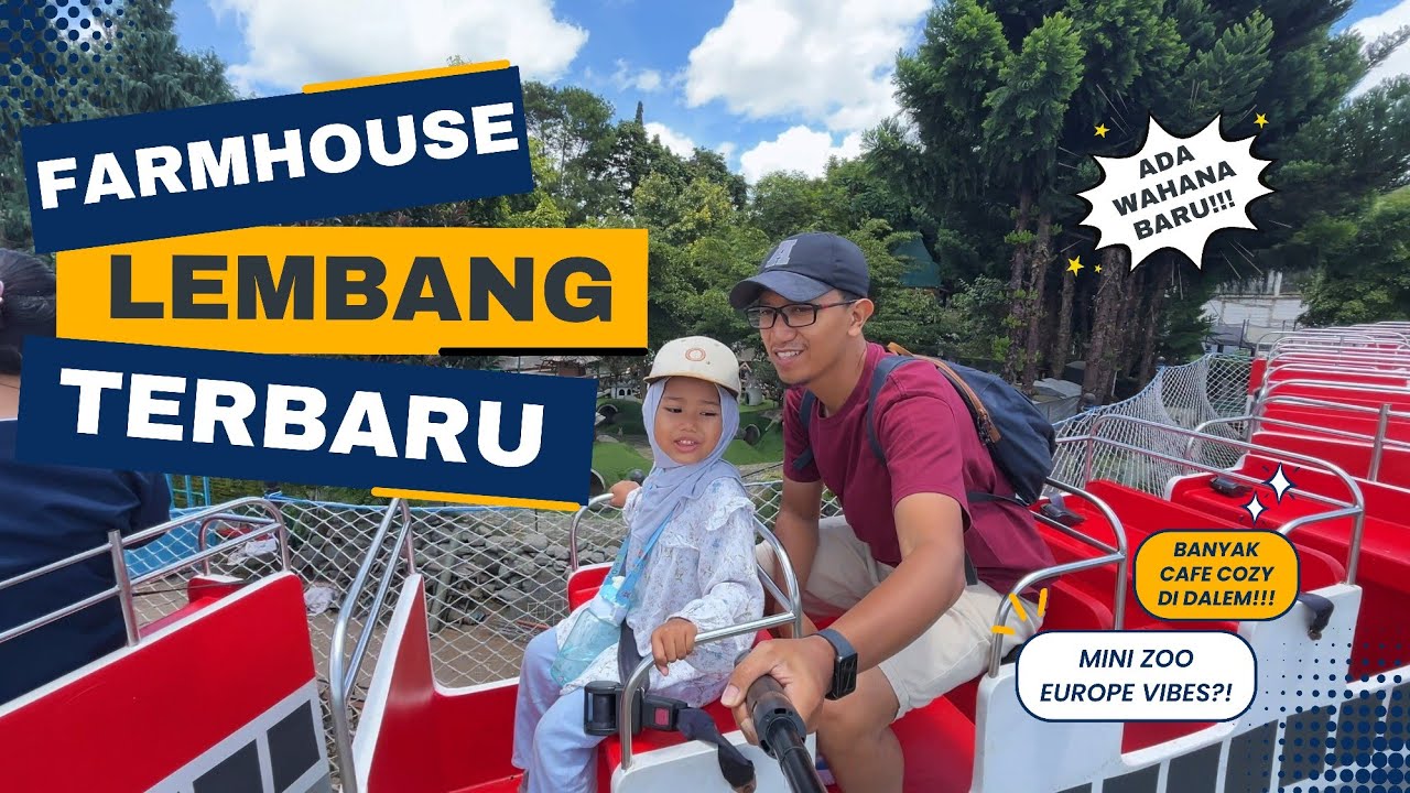 Wisata Farm House Susu Lembang Terbaru ❗️ Review Lengkap Semua Wahana