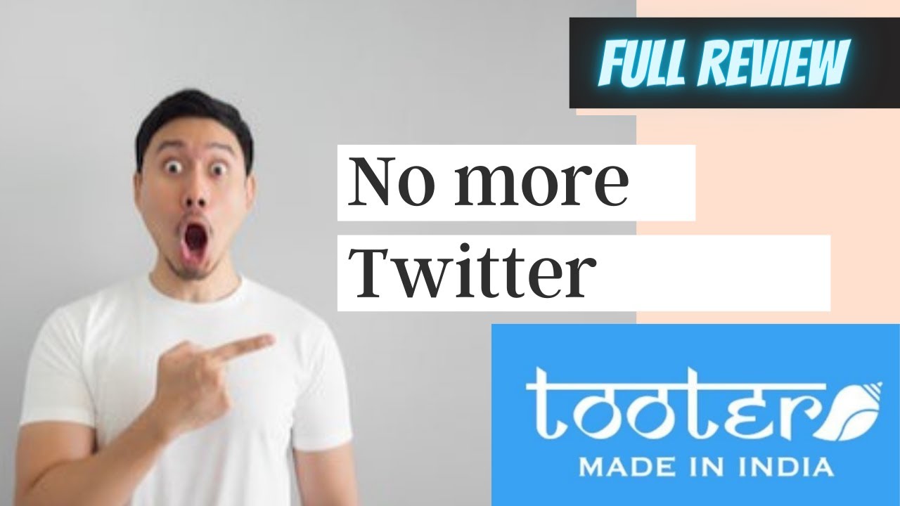 Twitter app ka Indian alternative | tooter app quick review