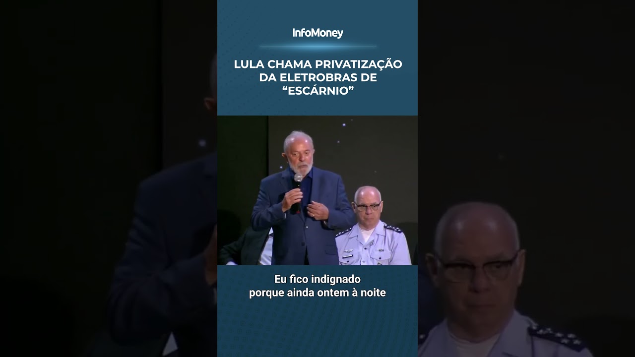 Lula chama privatização da Eletrobras de “escárnio”