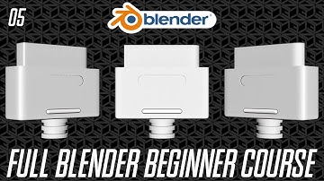Blender Course | Snes Controller | 05: The Controller Plug