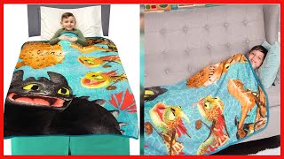 Franco Kids Bedding Super Soft Plush Throw, 46" x 60", How to Train Your Dragon,A39088