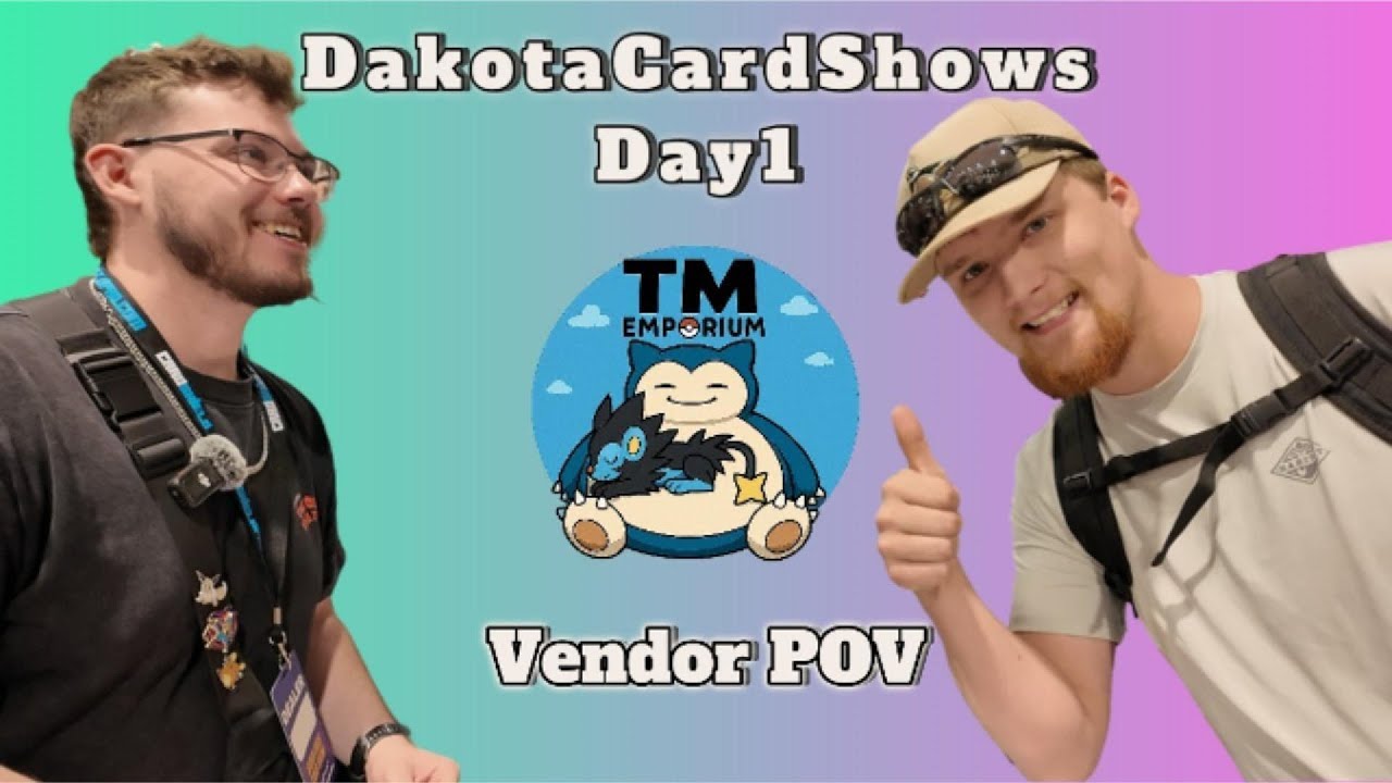 We Vended one of the BIGGEST Trading Card Shows in the MIDWEST! | Pokemon Vendor POV!