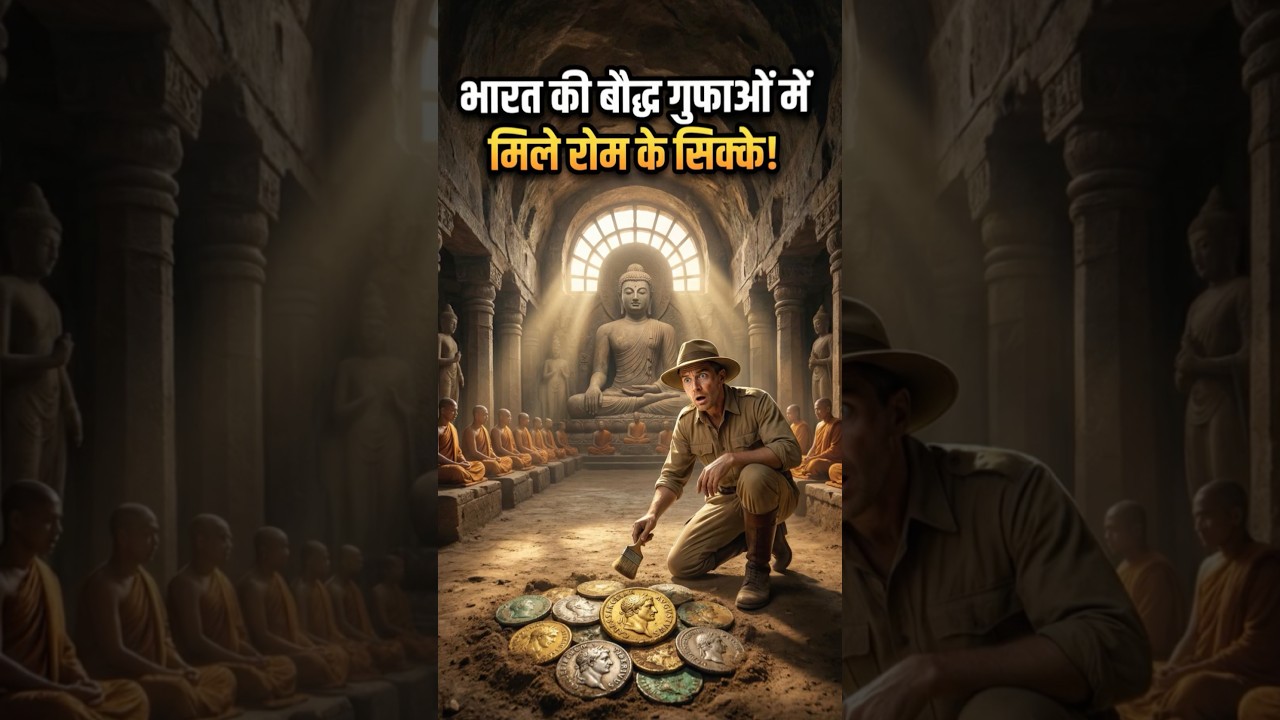 India ki Buddhist Caves mein mile Roman Coins! 😲 