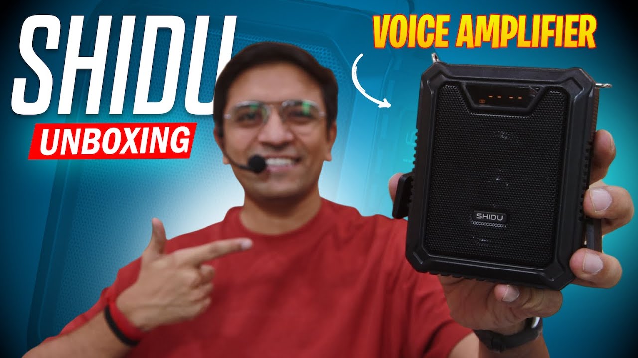 SHIDU M808 Review: The Best Portable Bluetooth Voice Amplifier? 🎤🔊 Perfect for Teachers & Coaches