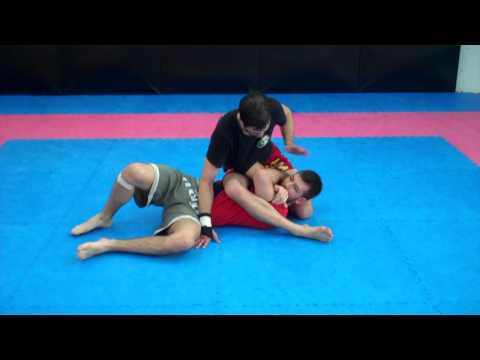 S Mount Top Wristlock to Armbar - Roli Delgado at Leicester Shootfighters MMA Academy