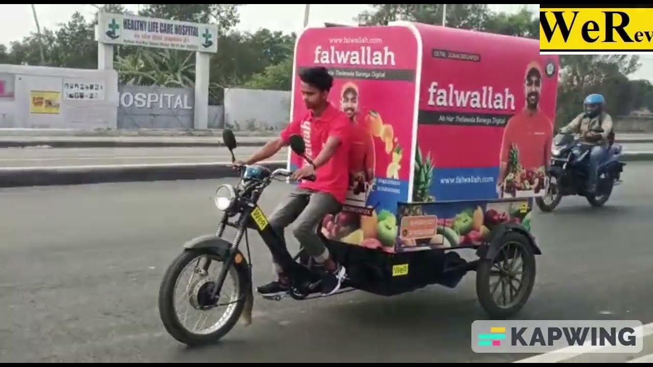 Fruits Shop on Wheel (Electric Cargo Bike) Merry Christmas 2022