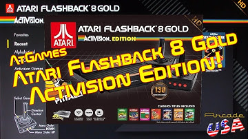 AtGames Atari FlashBack Gold 8 Activision Edition!