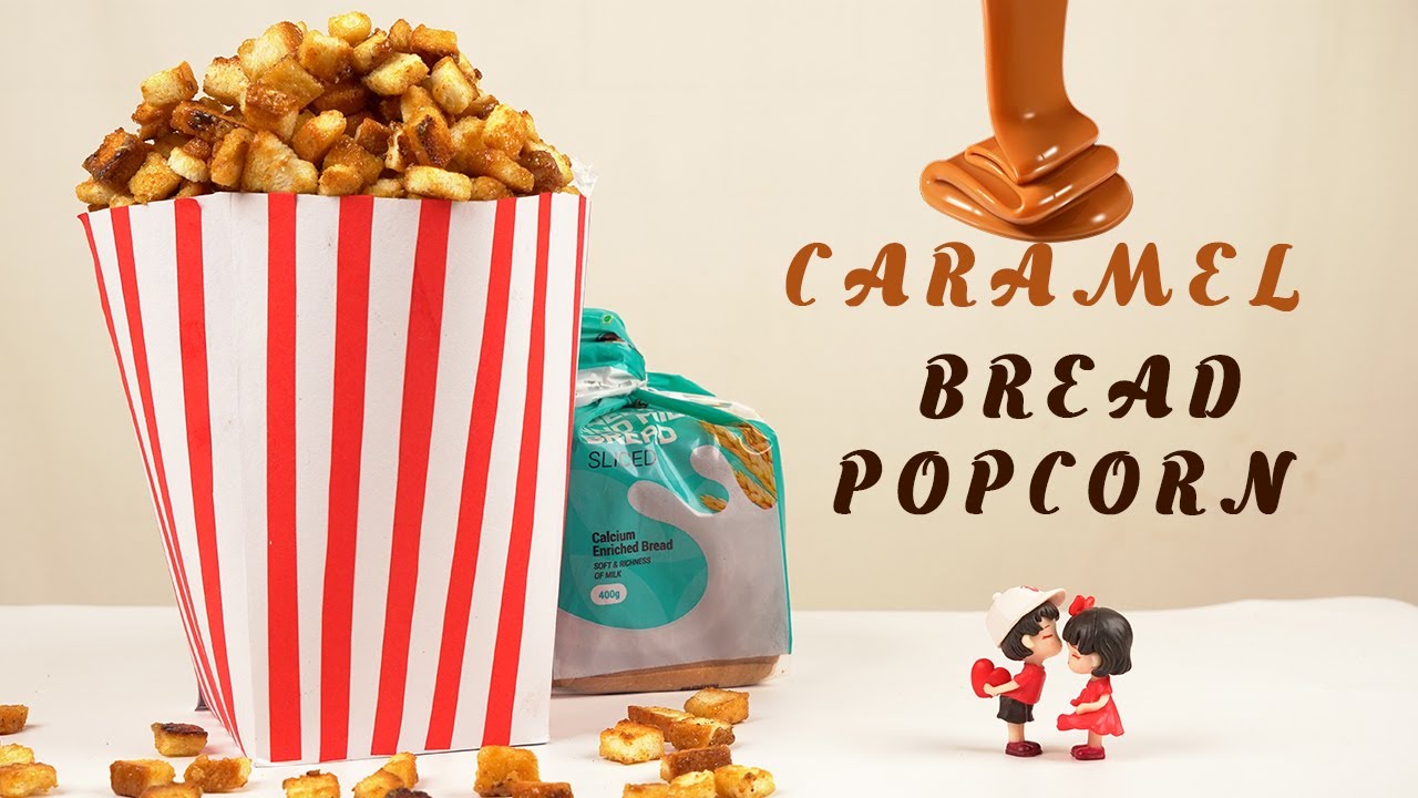 Enjoy your movies in Netflix with caramel bread popcorn