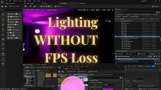 Unreal Engine Lighting Without FPS Loss (Best Performance Trick)