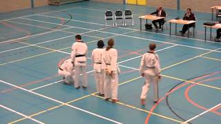 Taekwondo 3rd dan examination, practical 5