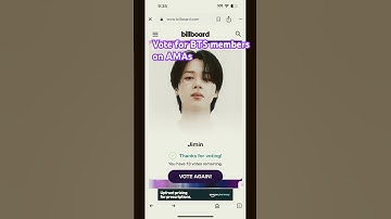 Vote for BTS on AMAs every vote counts #bts #army #Kpop