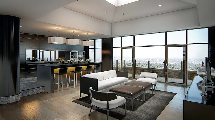 LUMION 8 RENDERING TUTORIALS #34 LIVING ROOM AND PANTRY