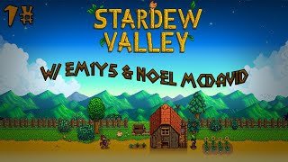 Stardew Valley Multiplayer w/Em1y5 & Noel McDavid: Part 1 - Laughing Oak Farm!