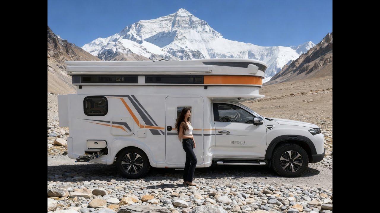 全铝架构+榻榻米布局！国内最矮越野房车大获成功，深度旅游搭子