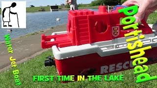 Water Jet Boat FIRST TIME IN THE LAKE