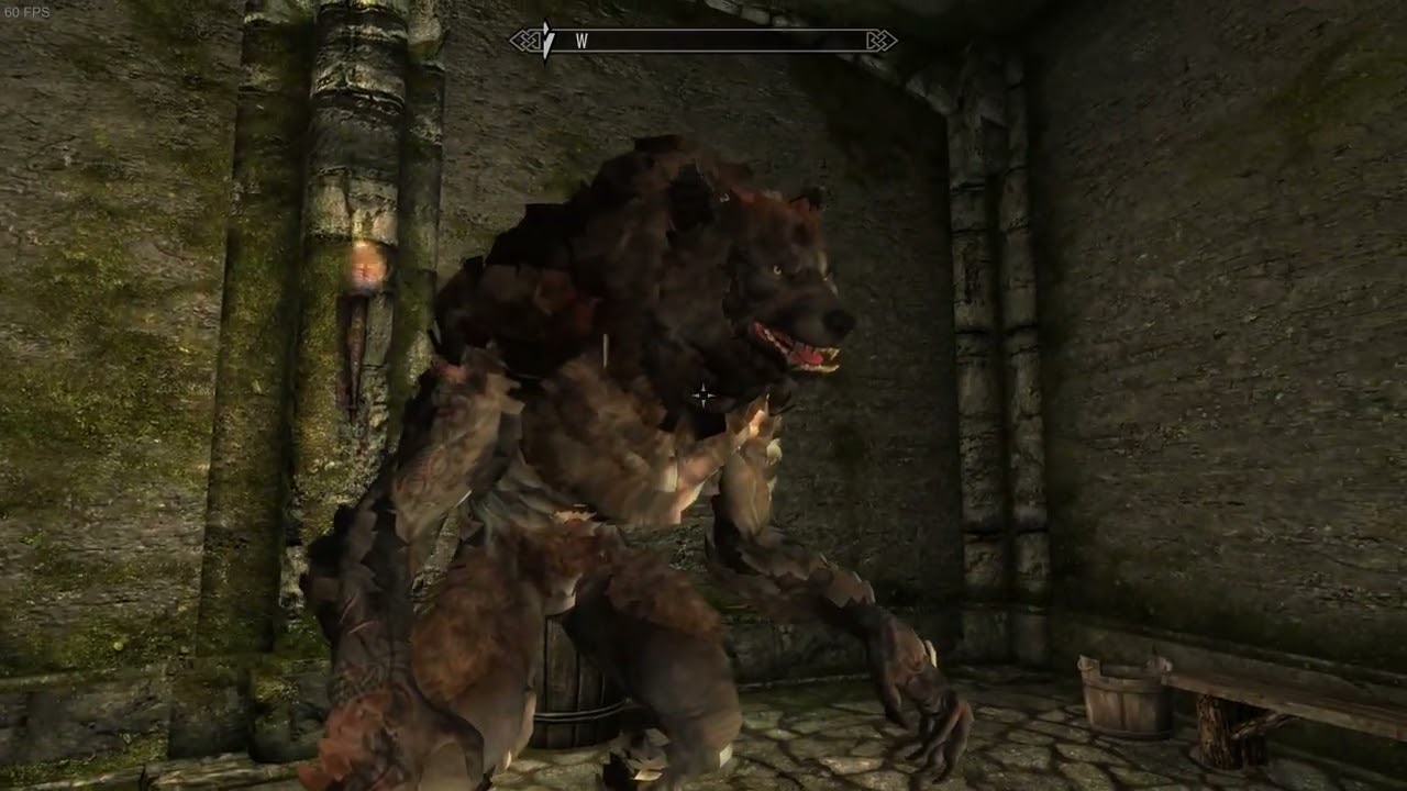 The Werewolf Apocalypse in Skyrim ! Final Crinos