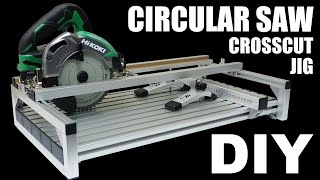 Homemade Circular Saw Crosscut Jig | Aluminum Extrusions