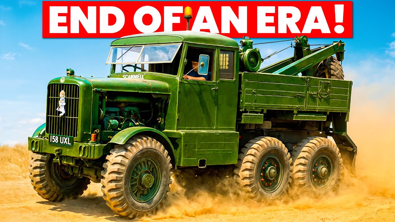 Scammell’s LAST Stand – How the COMMANDER Marked the END of an Era