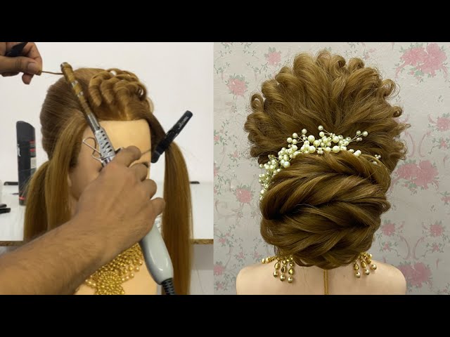 15 Bridal Hairstyles For Curly Hair, From Curly Back Bun To Side Swept Open  Curls