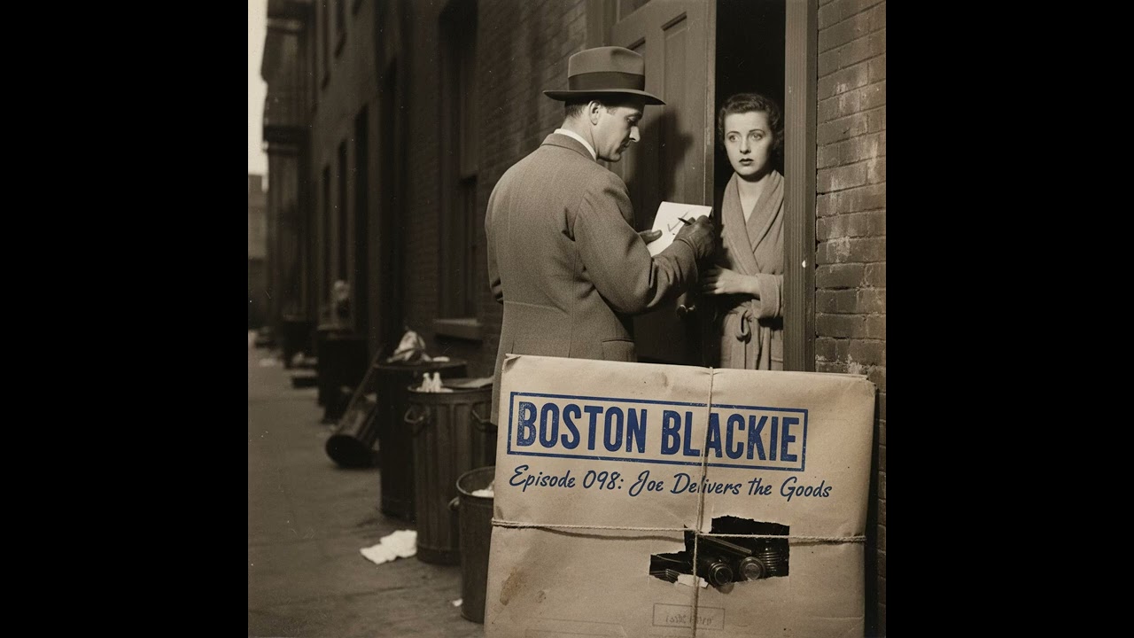 Boston Blackie | 098 | JOE DELIVERS THE GOODS | Classic Radio Program | Old Time Classic
