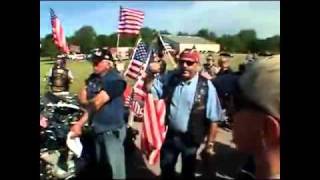 Bikers Protect Military Familes at Funeral from Protesters
