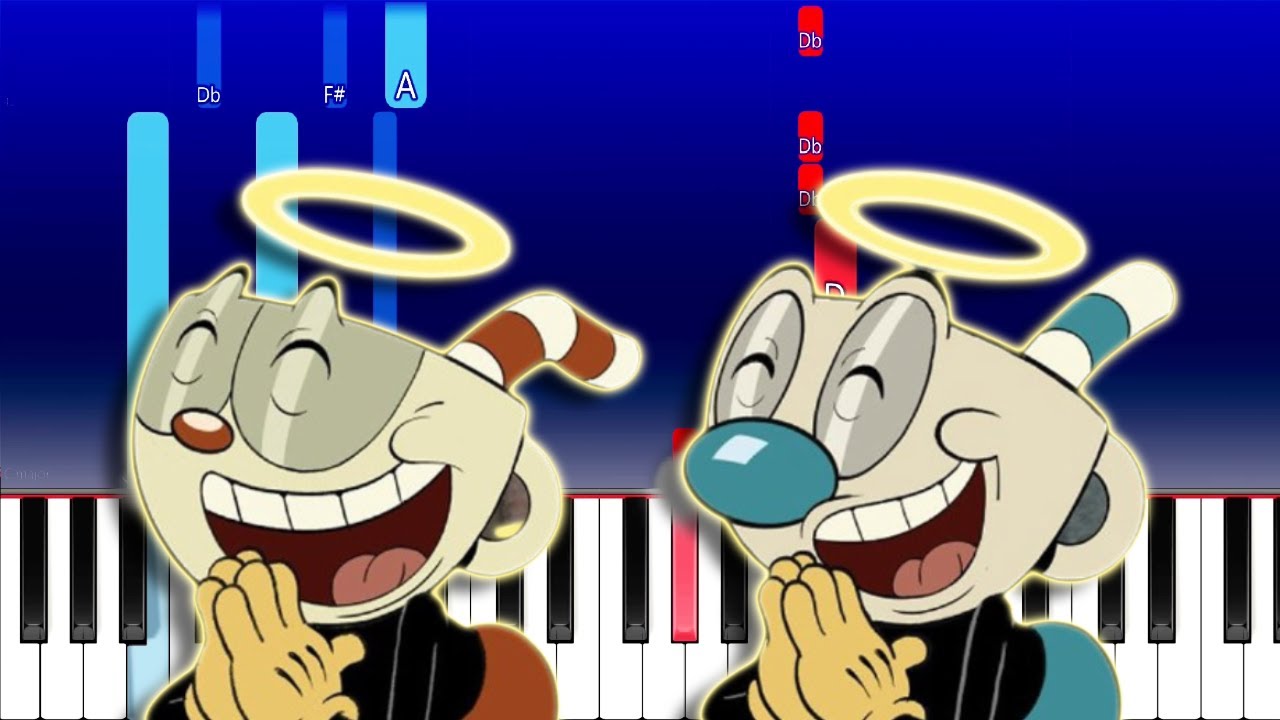 The Cuphead Show! OST! End Credits (Piano Tutorial)