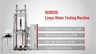 STEP Lab | HUD020L for SHOCK ABSORBER CHARACTERIZATION TEST  Electrodynamic Linear Motor Machines