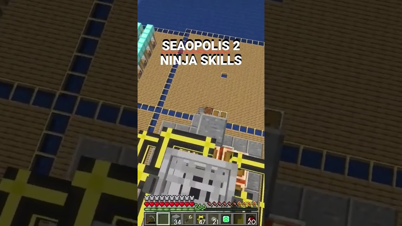Seaopolis 2 Minecraft Let's Play Ninja Skills 