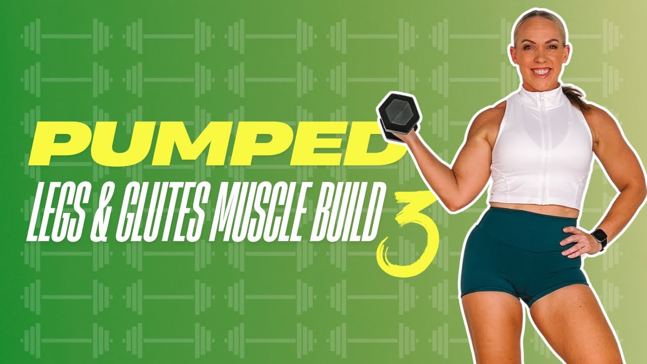 Build Legs and Glutes At Home | LEAN MUSCLE WORKOUT for Women | PUMPED ...