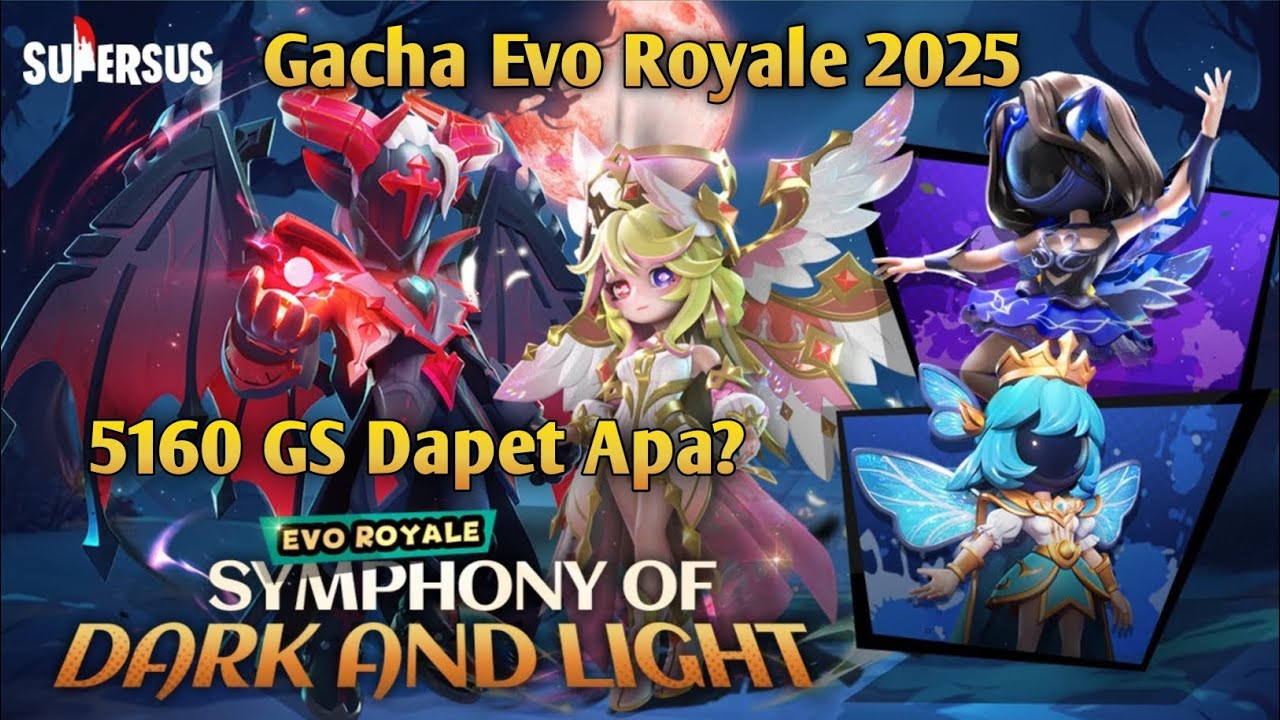 GACHA EVO ROYALE SUPER SUS 2025 | 5160 GoldStar Bisa Dapet Apa?