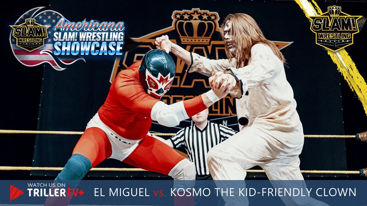 El Miguel vs. Kosmo the Kid-friendly Clown (Americana SLAM! Wrestling Showcase 2023)