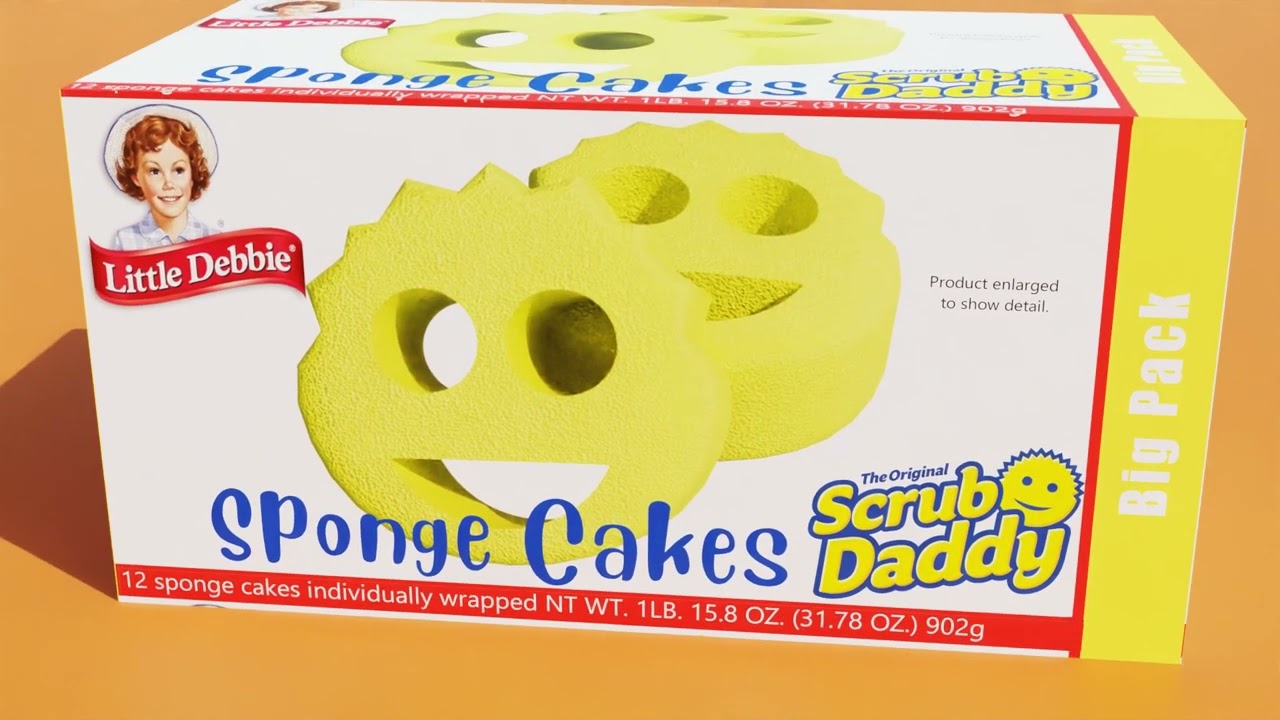 scrub daddy sponge cake false Advertisement FAKE!
