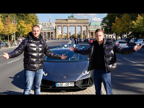 Schulabbrecher brettern mit Lambos durch Berlin?! Jakob & Max Vlog
