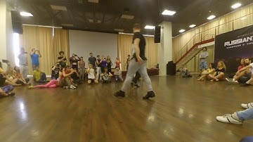 Leo & Ana zouk demo Russian zouk congress 2017