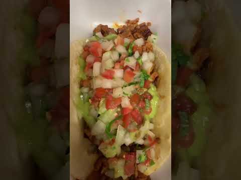 Video thumbnail: #1655 Food Shorts: Adobada Taco! $4.95 Nevada Taco Grill, Sparks, NV! 🍻 #shorts #tacos #adobada