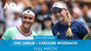 Ons Jabeur v Caroline Wozniacki Full Match | Australian Open 2020 Third Round